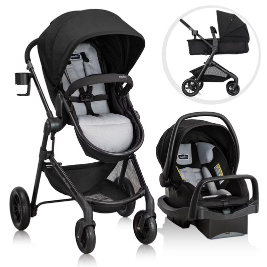 Evenflo Pivot Modular Travel System with LiteMax Infant Car Seat image 0
