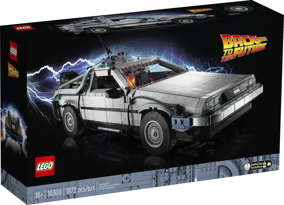 LEGO 10300 Icons Back to the Future Time Machine image 2