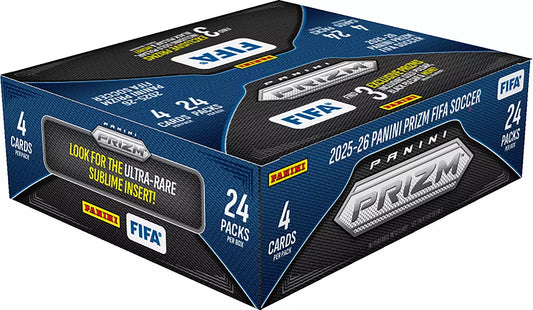 Panini 2025-2026 Prizm FIFA Soccer Retail Box