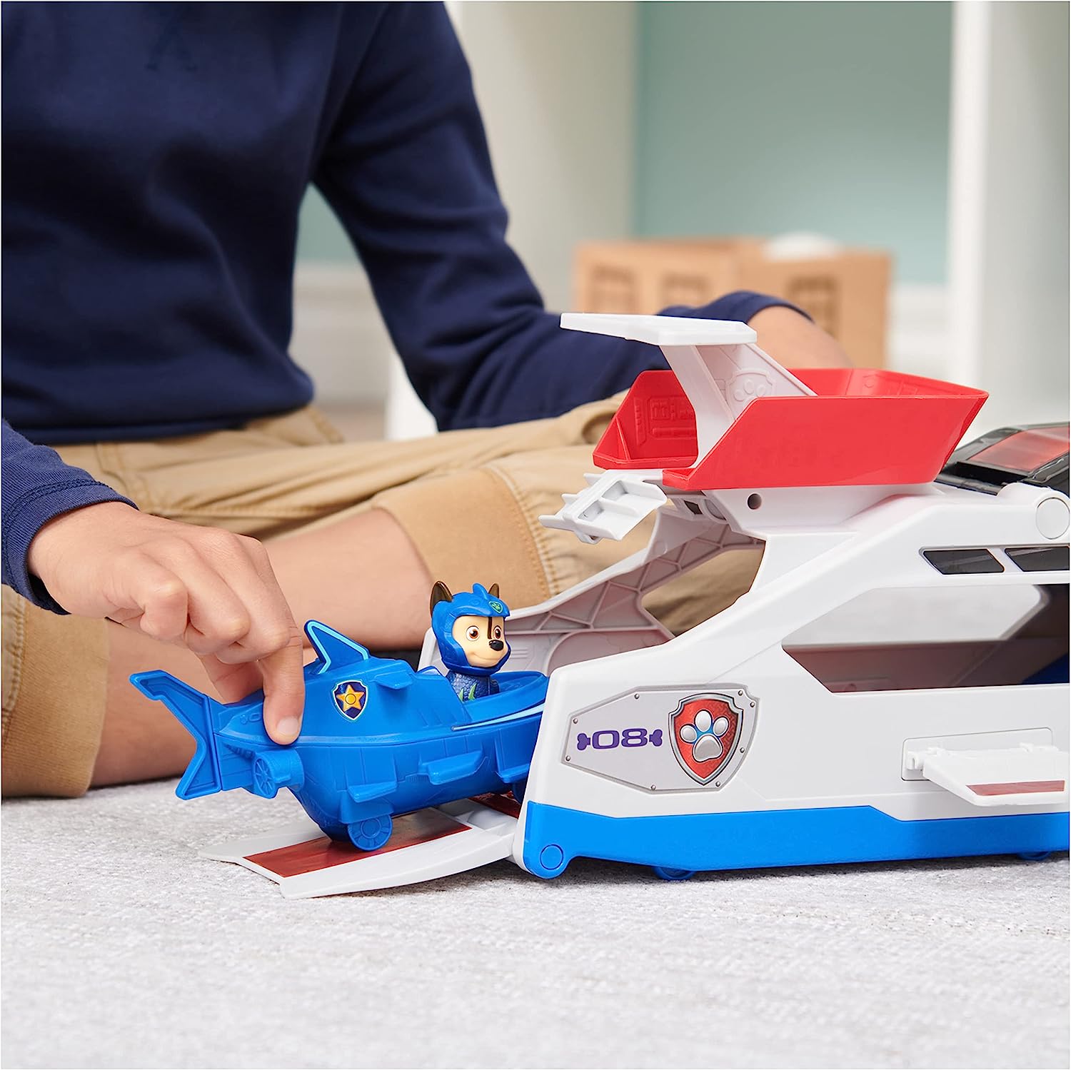 Paw Patrol Aqua Pups Whale Patroller Team Vehicle image 6