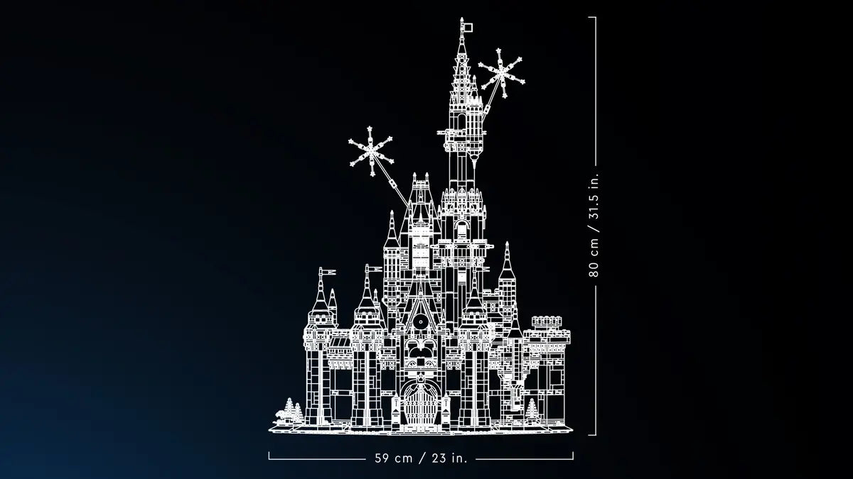 LEGO 43222 Disney Castle image 11