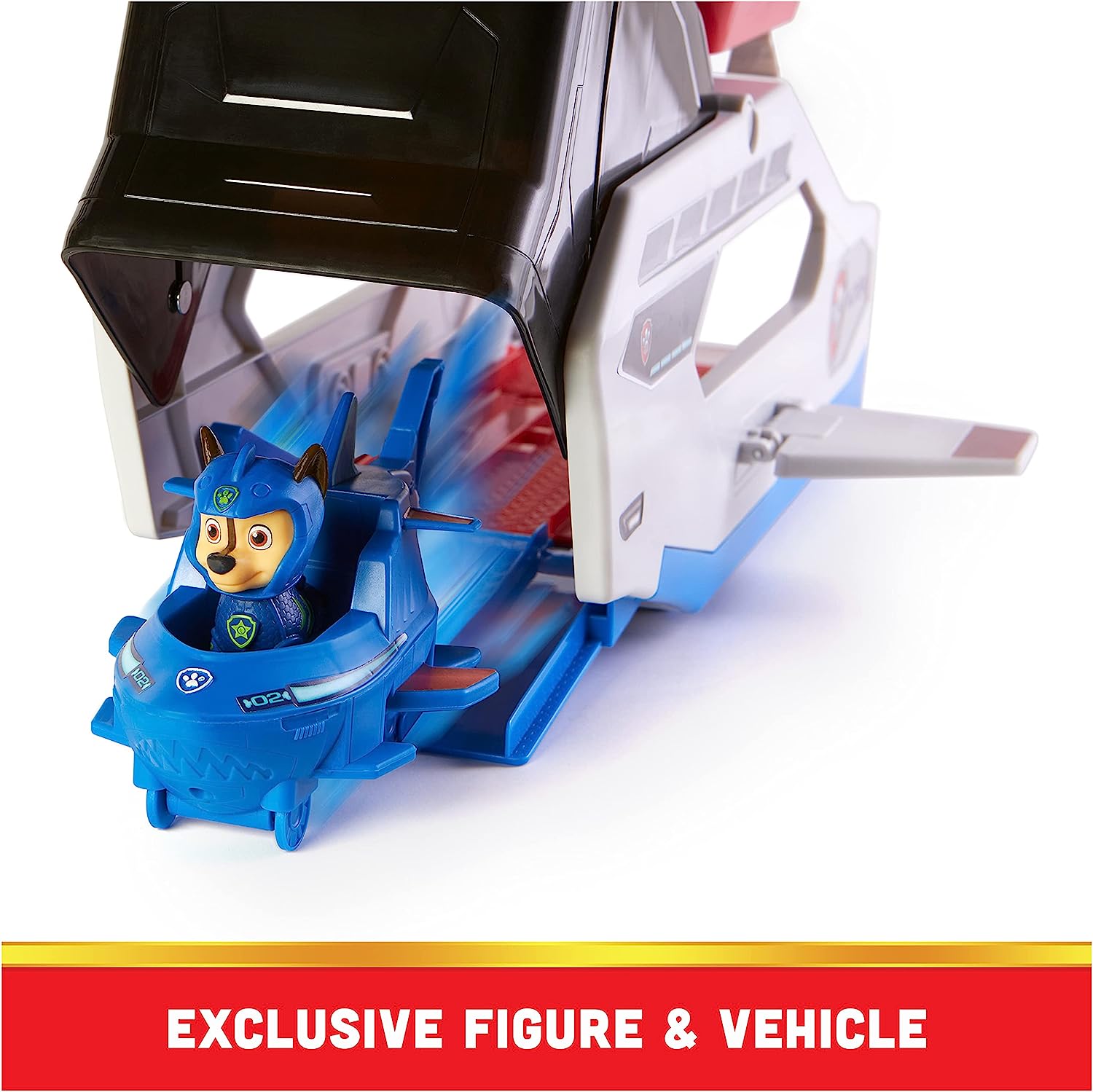 Paw Patrol Aqua Pups Whale Patroller Team Vehicle image 3