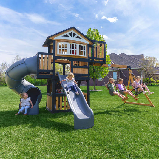 Backyard Discovery Magnolia Falls Swing Set image 0