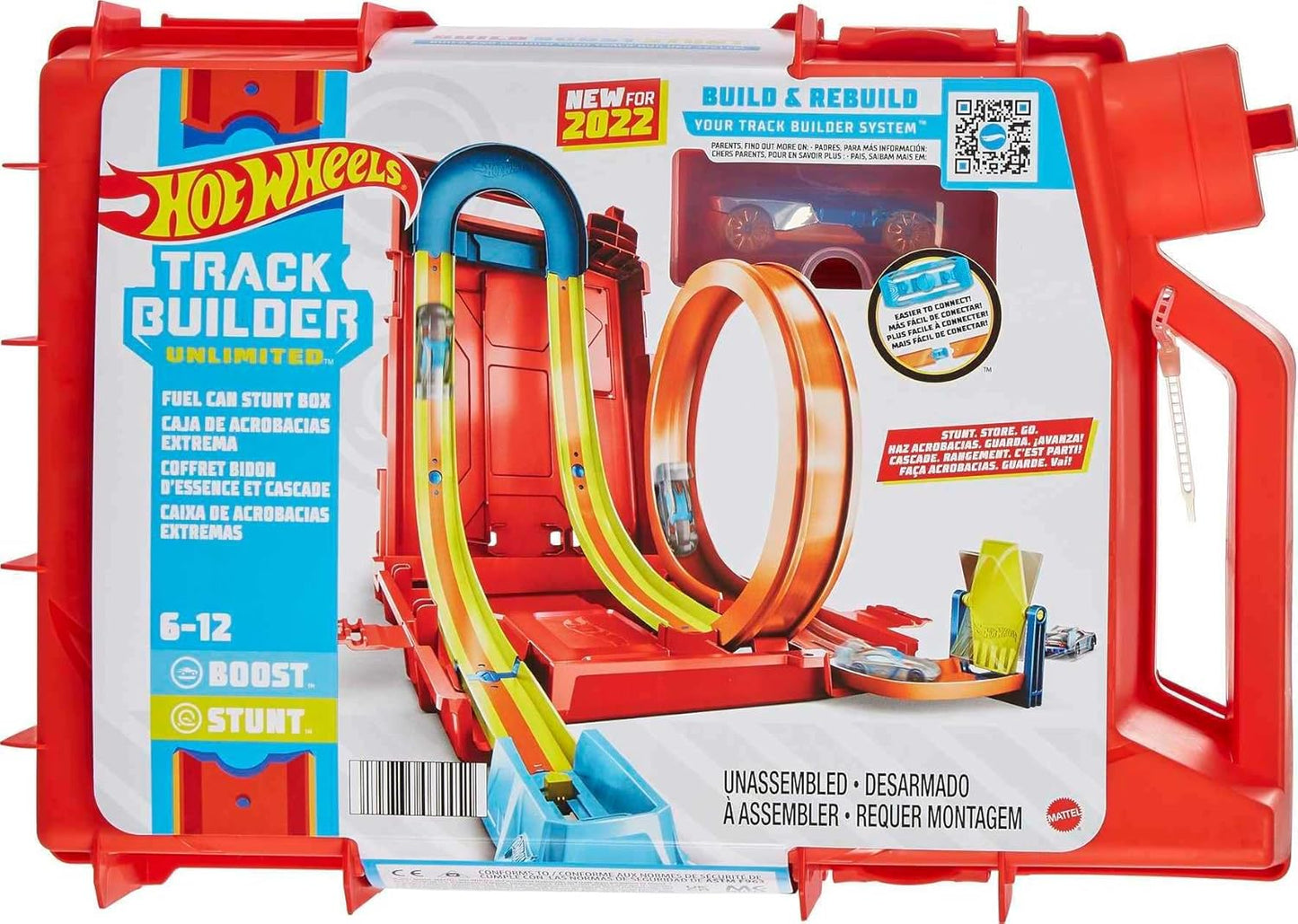 Hot Wheels Track Builder Unlimited Fuel Can Stunt Box image 0