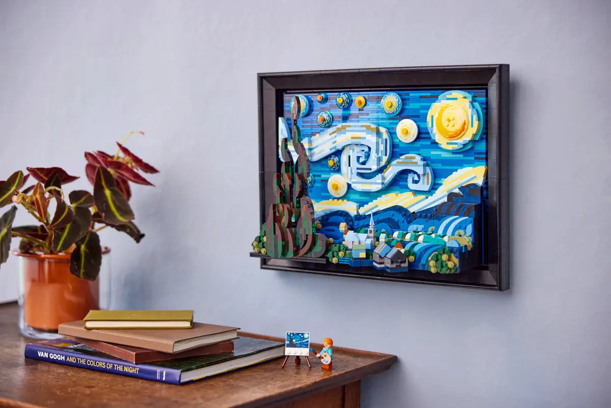 LEGO 21333 Ideas Vincent van Gogh - The Starry Night image 8