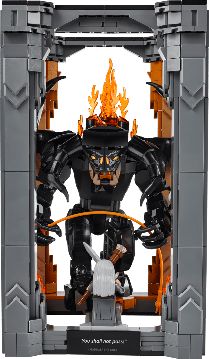 LEGO 10367 Icons The Lord of the Rings: Balrog Book Nook image 0