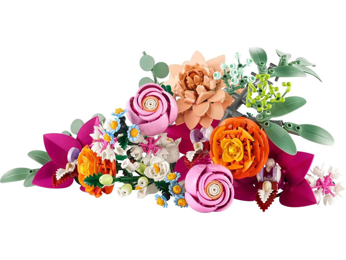LEGO 10342 Botanicals Pretty Pink Flower Bouquet image 0