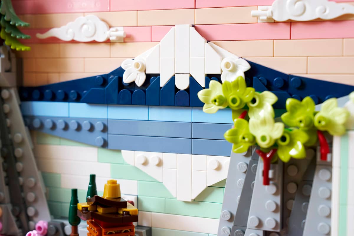 LEGO 31218 Art Japanese Cherry Blossom Landscape