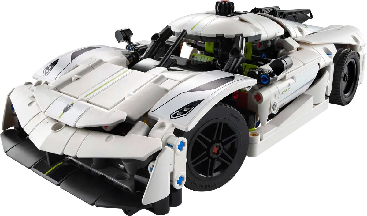 LEGO 42184 Technic Koenigsegg Jesko Absolut White Hypercar image 1