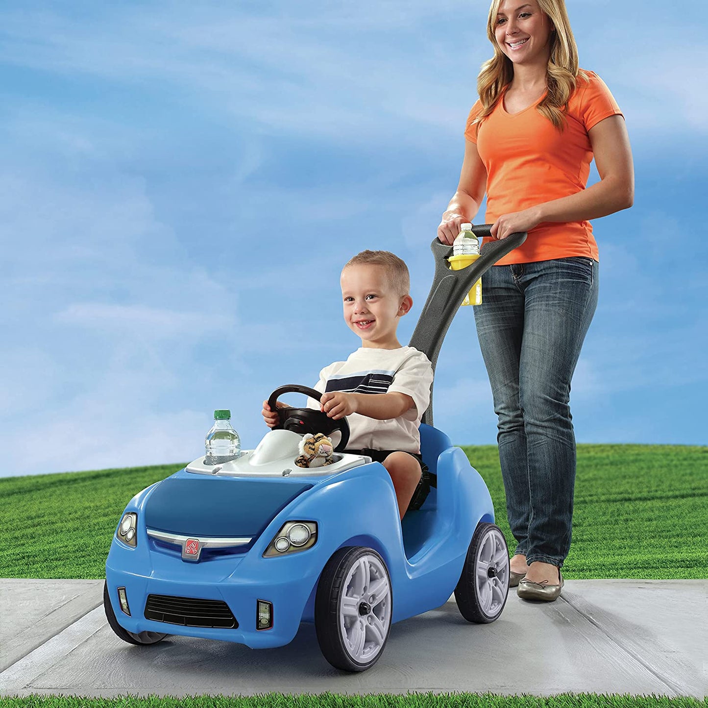 Step2 Whisper Ride II Ride On Push Toy Car image 1