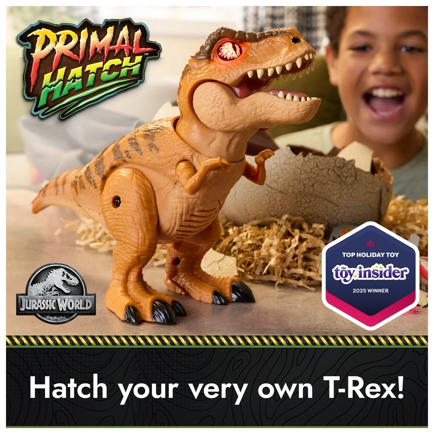 Jurassic World Primal Hatch T-Rex Interactive Dinosaur image 3