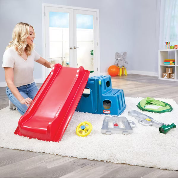 Little Tikes Easy Store Slide and Explore Indoor Outdoor Climber Playset image 5