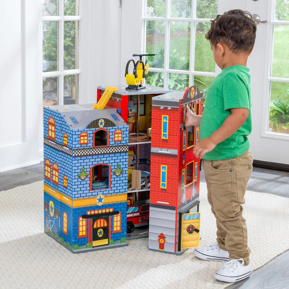 KidKraft Everyday Heroes Wooden Playset image 1