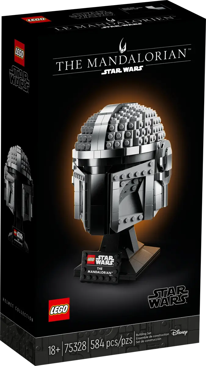 LEGO 75328 Star Wars The Mandalorian Helmet image 0