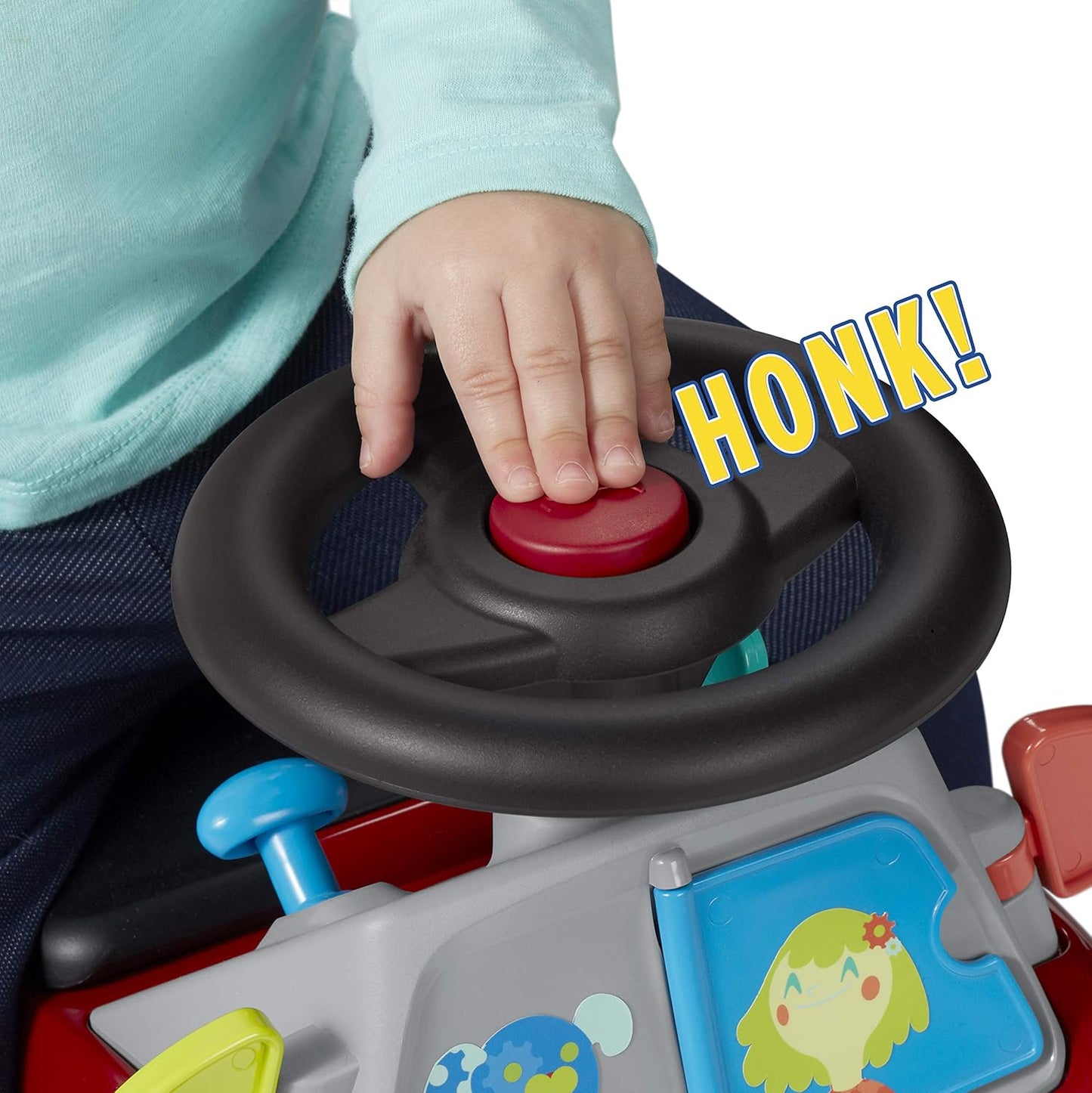 Radio Flyer Busy Buggy Ride-On for kids image 4