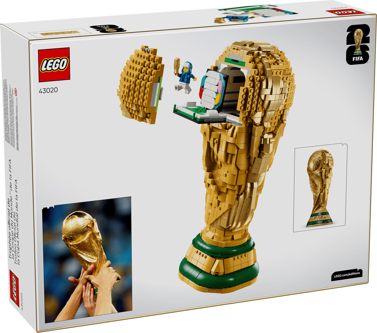 LEGO 43020 Editions FIFA World Cup Official Trophy