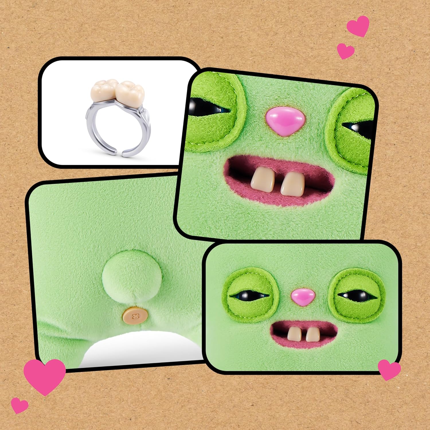 Zuru Fuggler Wedding Day Plush Set image 3