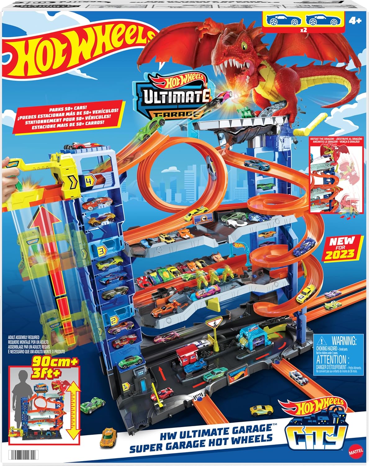 Hot Wheels Ultimate Garage, car eating Dragon image 5