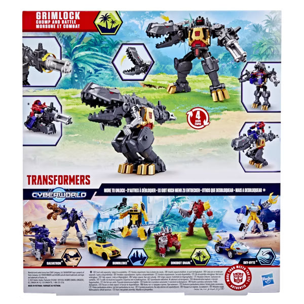 Transformers Cyberworld Grimlock Chomp & Battle image 4