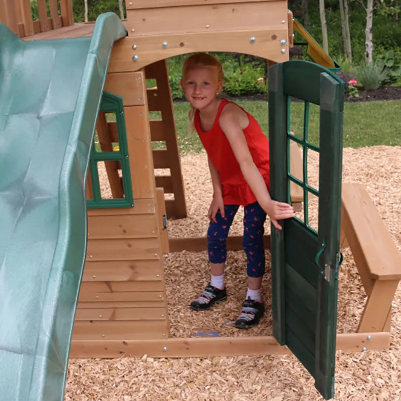 Kidkraft Windale Wooden Swing Set image 6