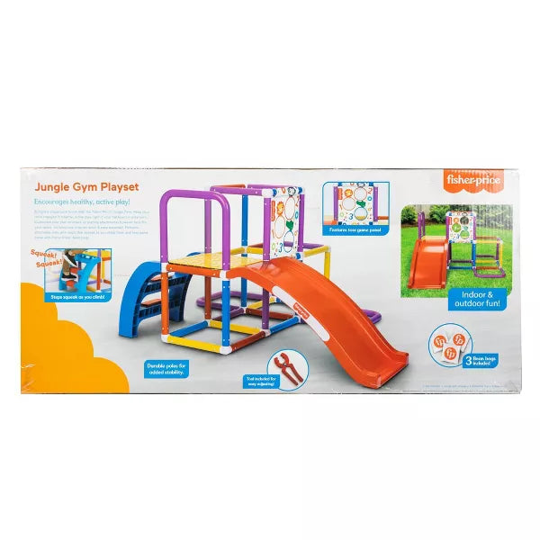 Fisher-Price Climbing Jungle Gym Play Set with Toss Game image 8