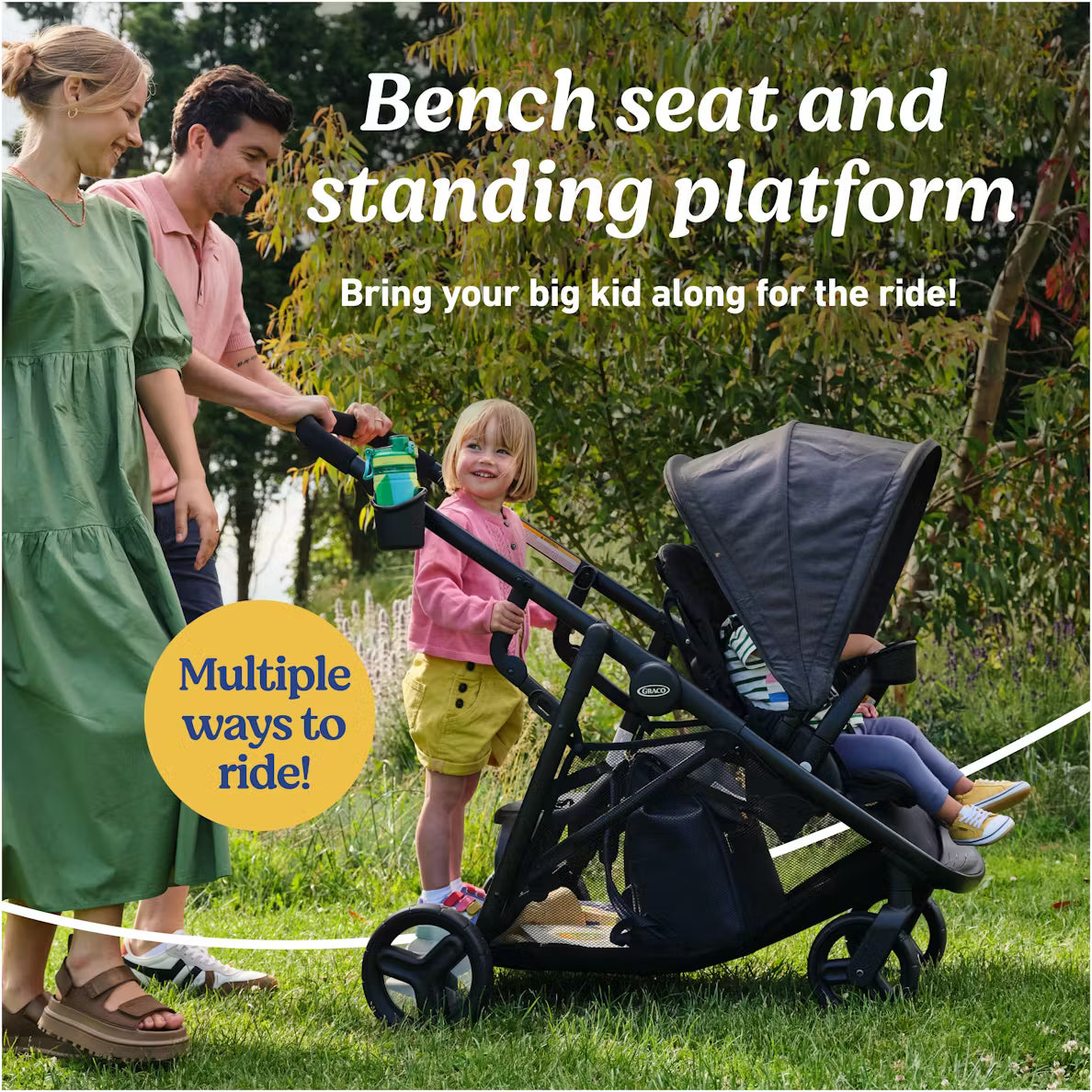 Graco Ready2Grow LX 2.0 Double Stroller image 3