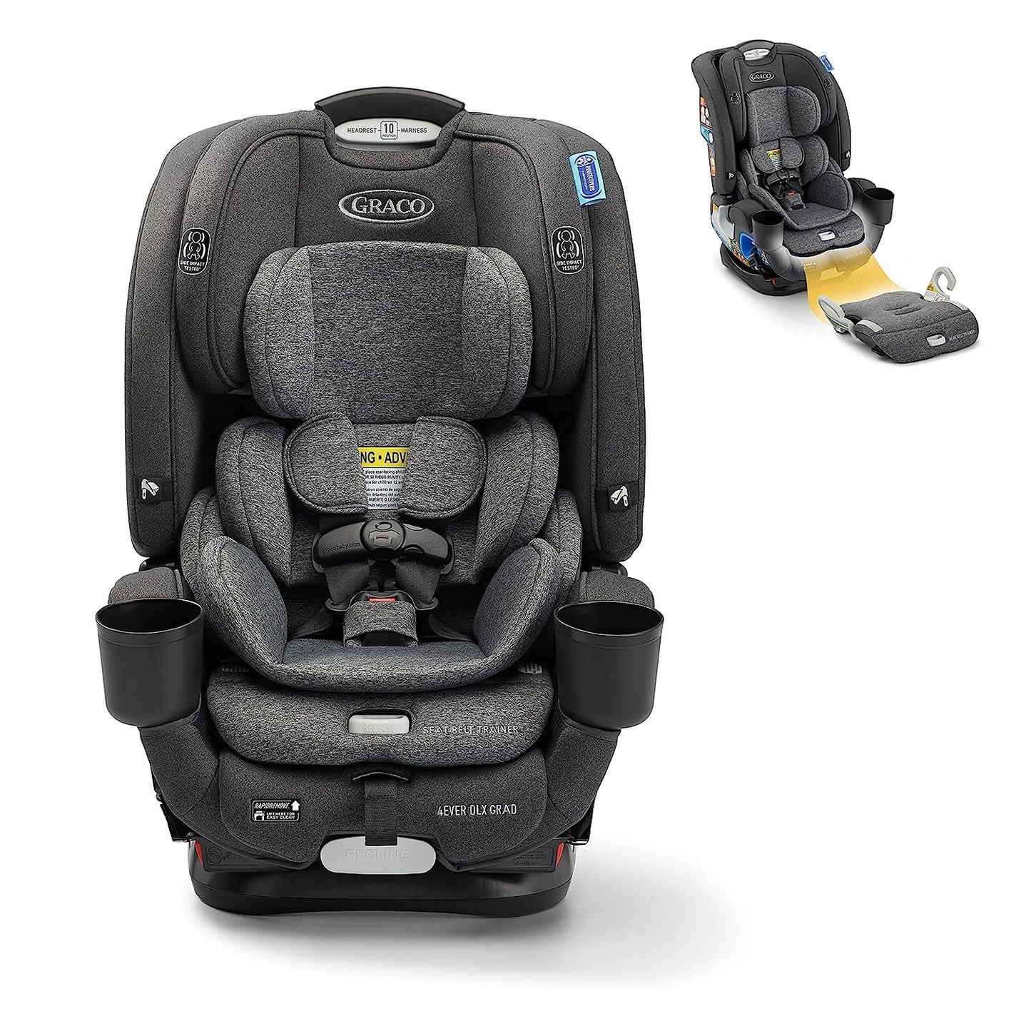 Graco 4Ever DLX Grad 5-in-1 Slim Car Seat image 0