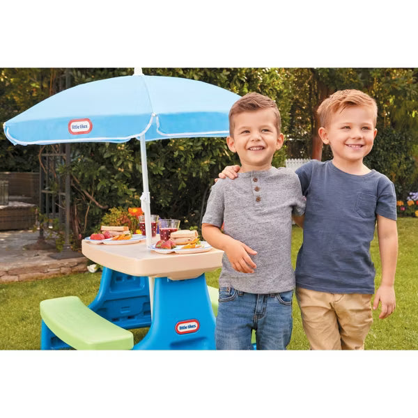Little Tikes Easy Store Jr. Play Table with Umbrella image 3