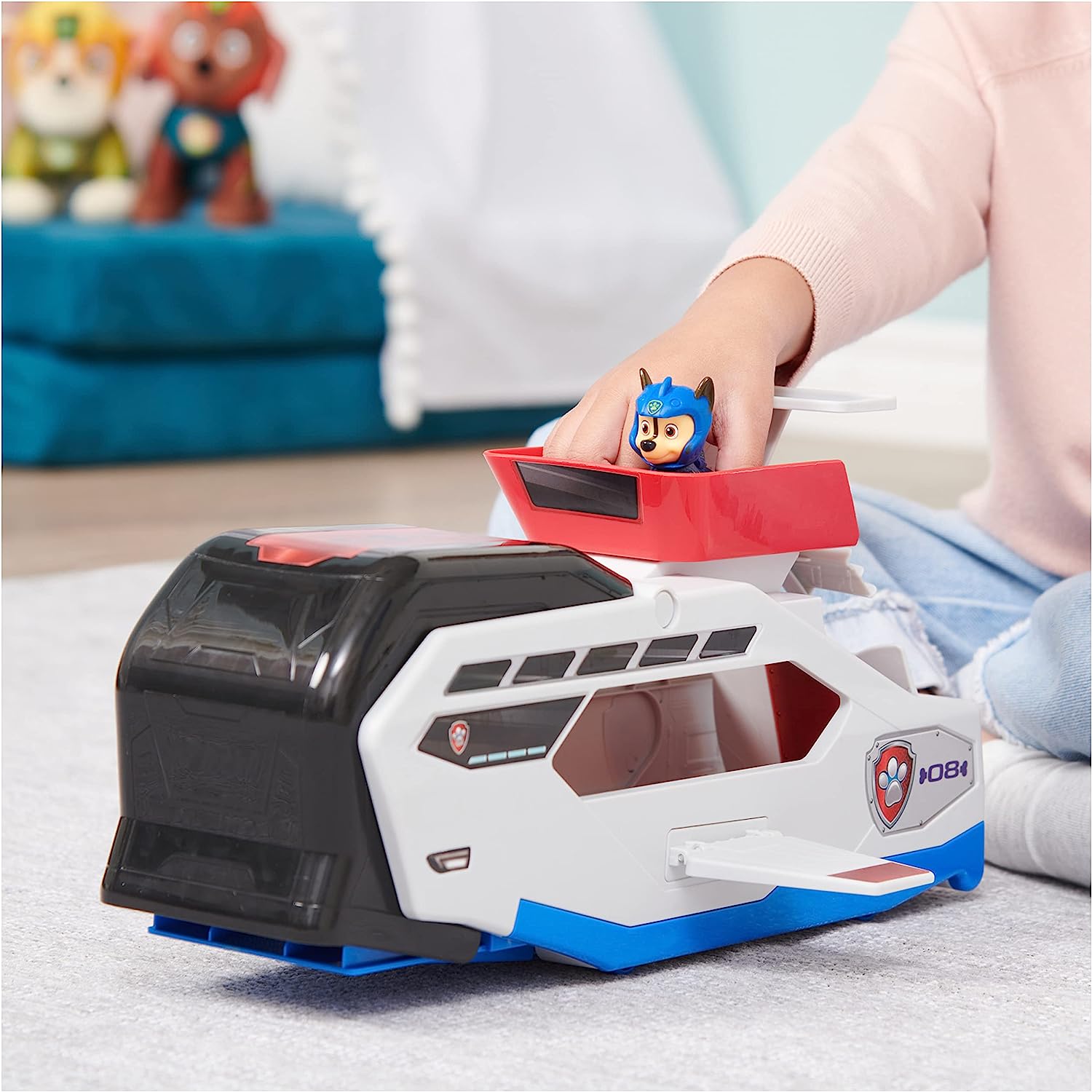 Paw Patrol Aqua Pups Whale Patroller Team Vehicle image 7