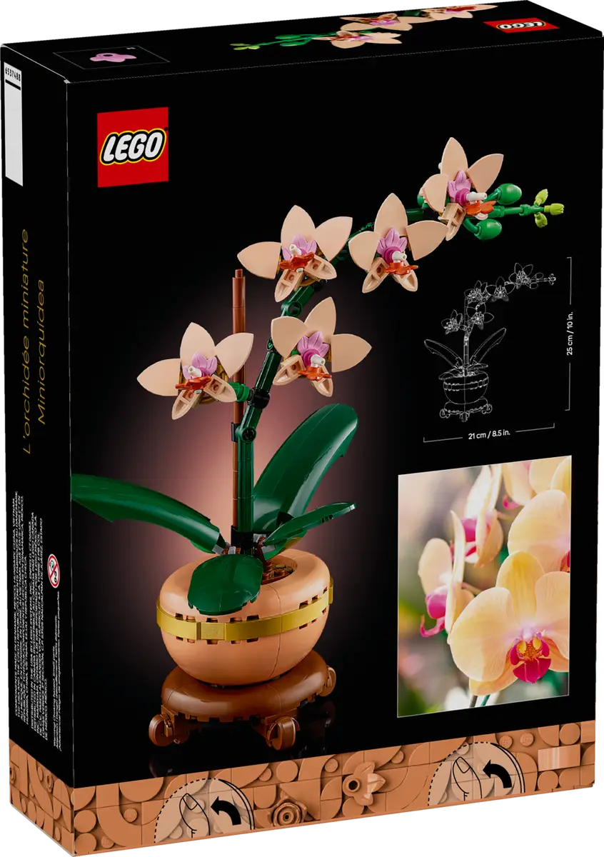 LEGO 10343 Botanicals Mini Orchid image 2