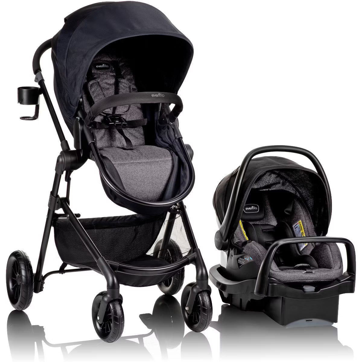 Evenflo Pivot Modular Travel System with LiteMax Infant Car Seat image 12