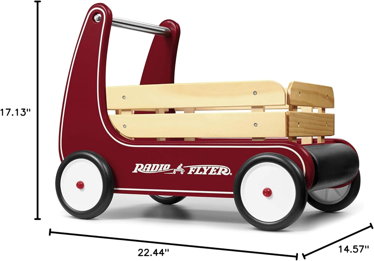 Radio Flyer Classic Push Walker Wagon image 3