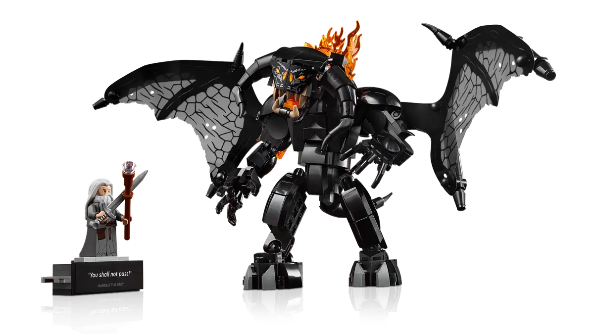 LEGO 10367 Icons The Lord of the Rings: Balrog Book Nook image 4