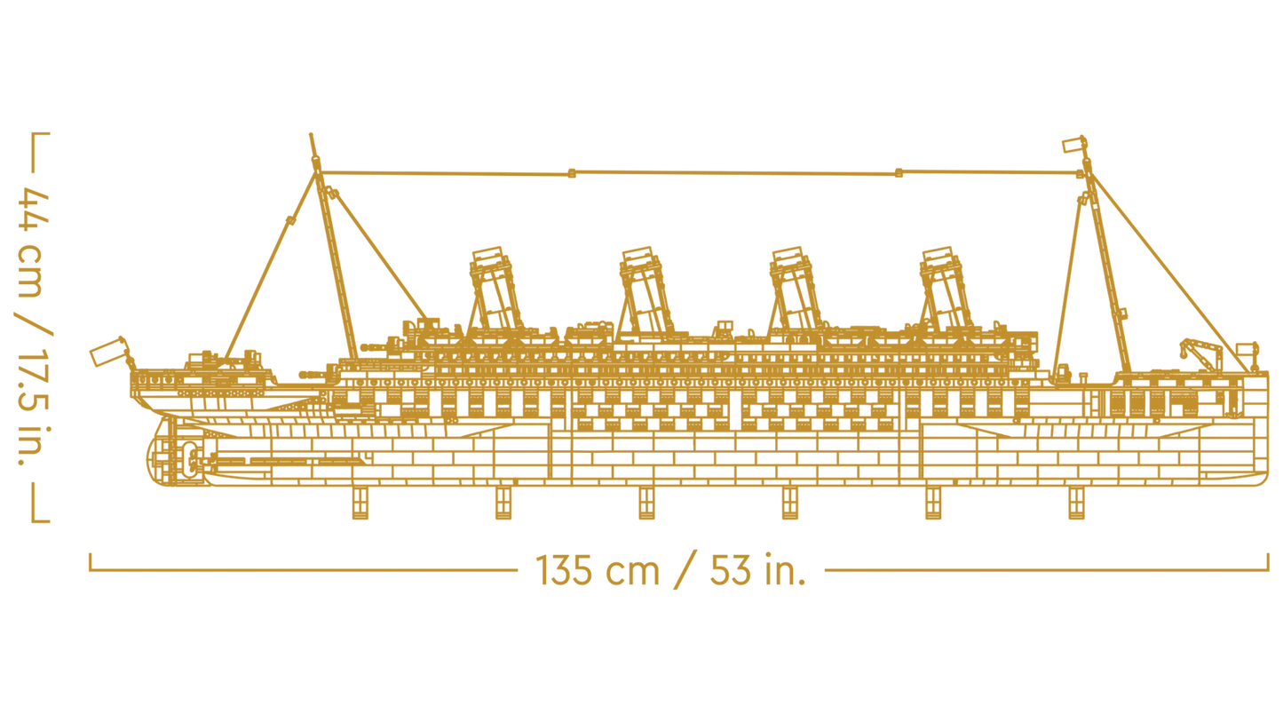 LEGO 10294 Icons Titanic , Collectors Edition image 10