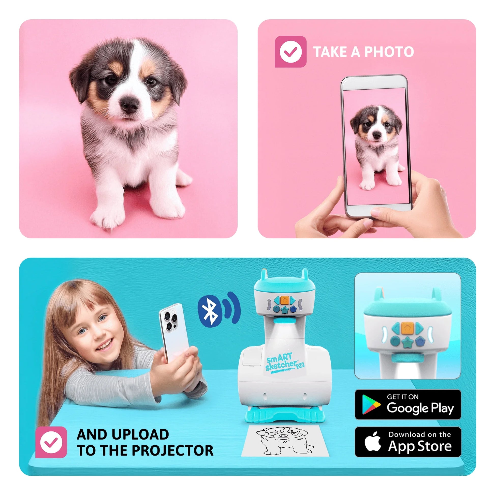 Flycatcher Smart Sketcher 2.0 Projector, Drawing and Tracing Toy for Kids image 3