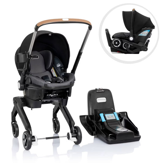 Evenflo Shyft DualRide Travel System with Carryall Storage image 0