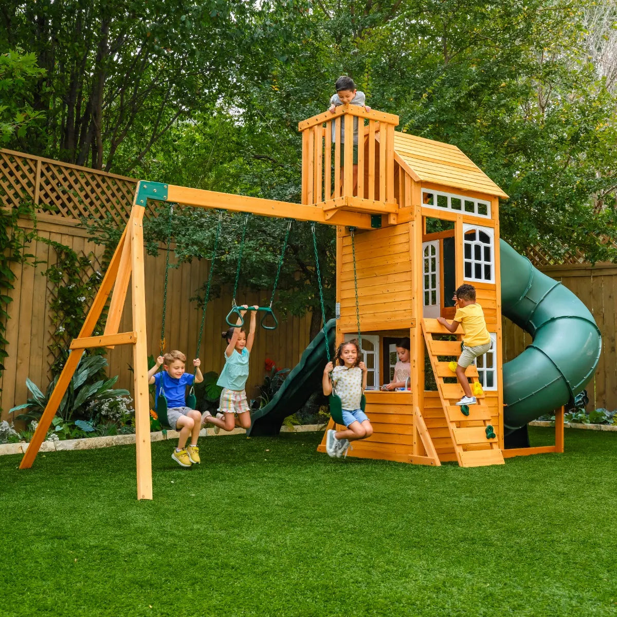 Kidkraft Ridgemoor Perch Swing Set DIY Assembly image 3