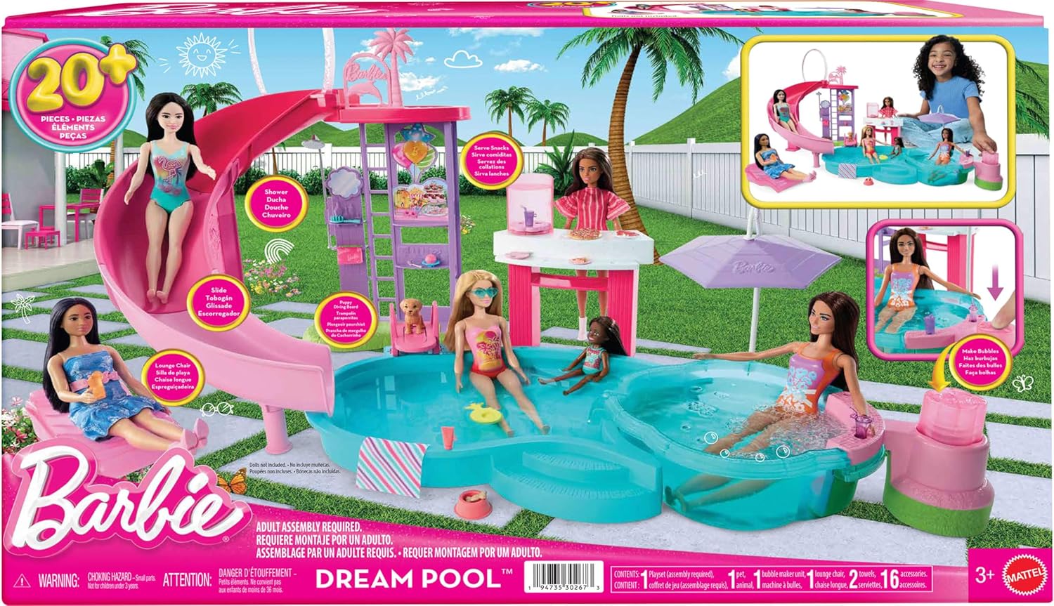 Barbie Dream Pool Playset image 5