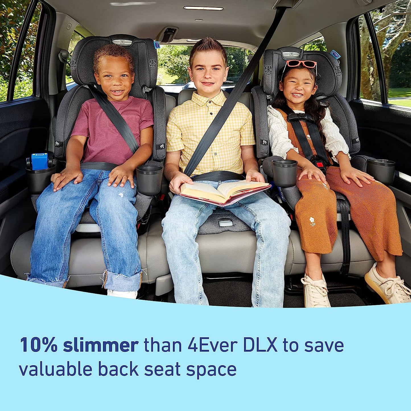 Graco 4Ever DLX Grad 5-in-1 Slim Car Seat image 3