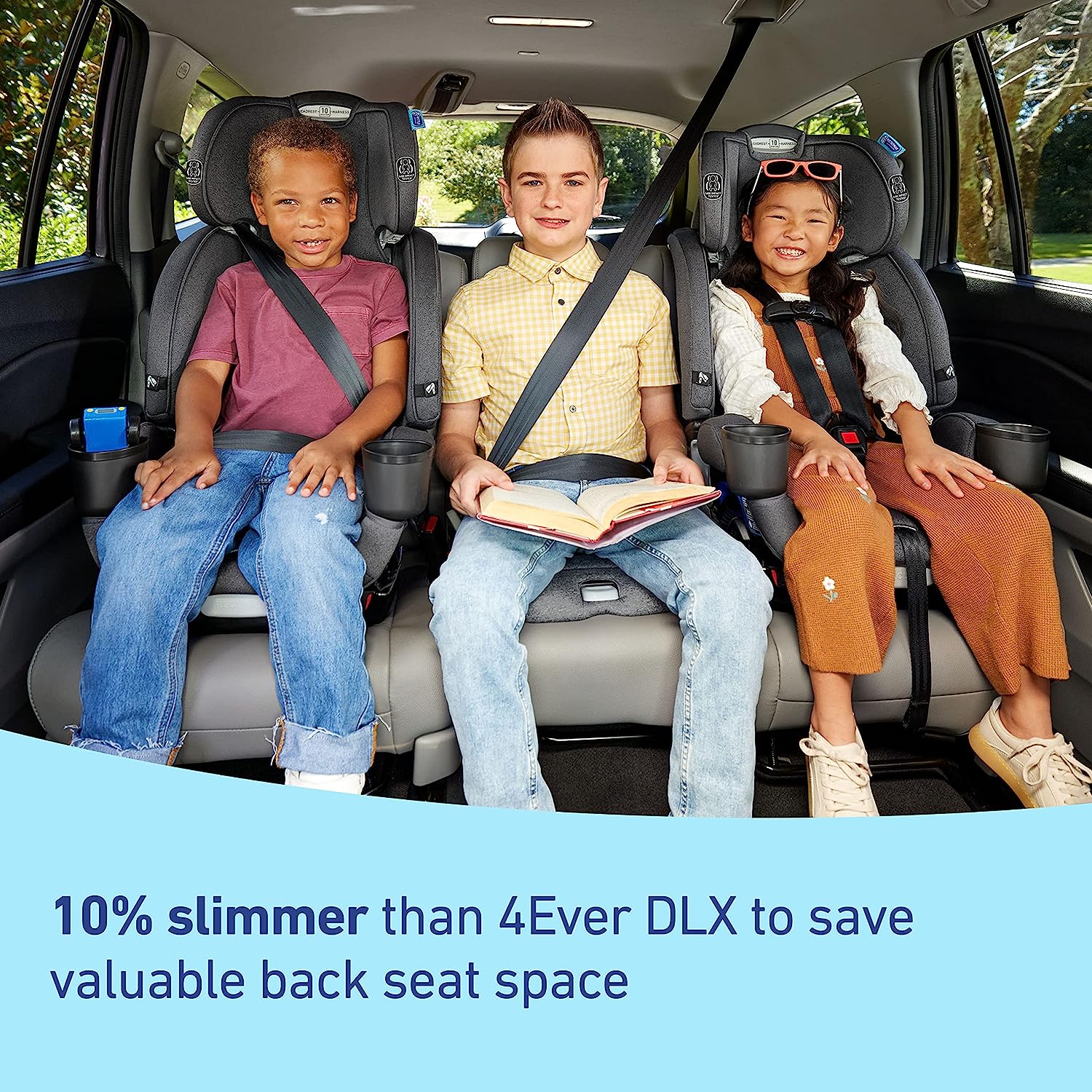 Graco 4Ever DLX Grad 5-in-1 Slim Car Seat image 3