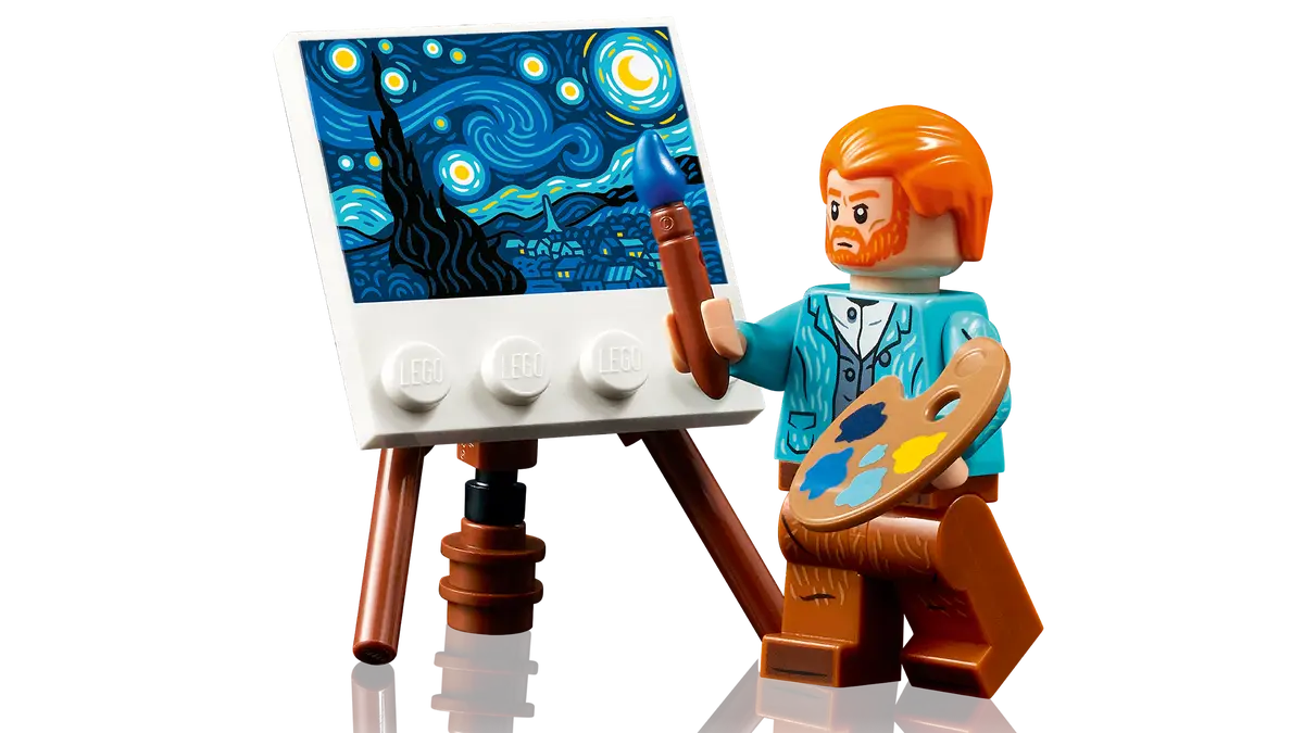 LEGO 21333 Ideas Vincent van Gogh - The Starry Night image 6