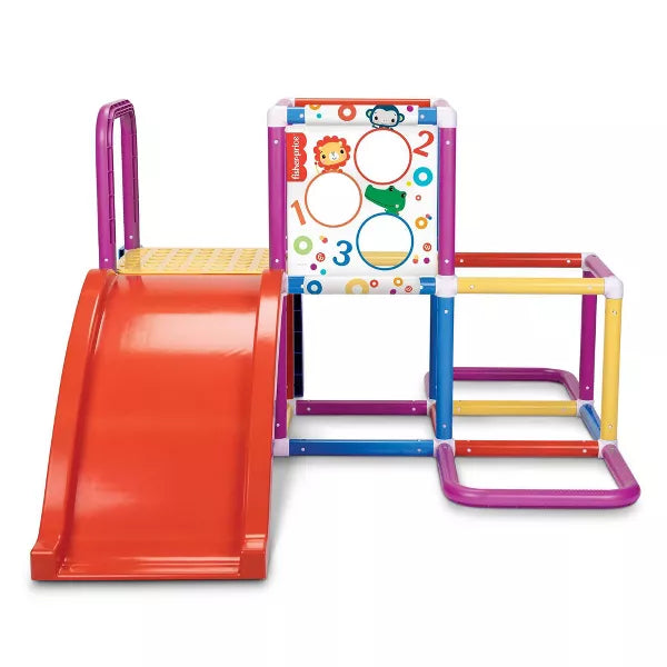 Fisher-Price Climbing Jungle Gym Play Set with Toss Game image 2