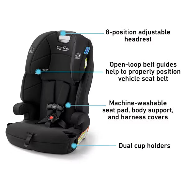 Graco Tranzitions 3-in-1 Harness Booster baby car seat image 3