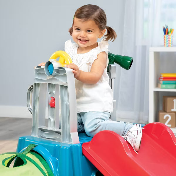 Little Tikes Easy Store Slide and Explore Indoor Outdoor Climber Playset image 4