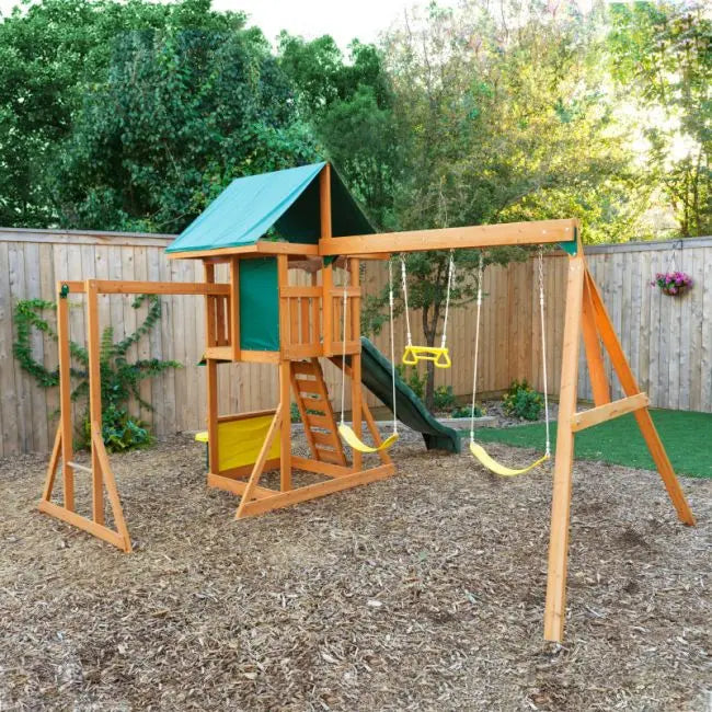Kidkraft Brightside Wooden Swing Set / Playset image 1
