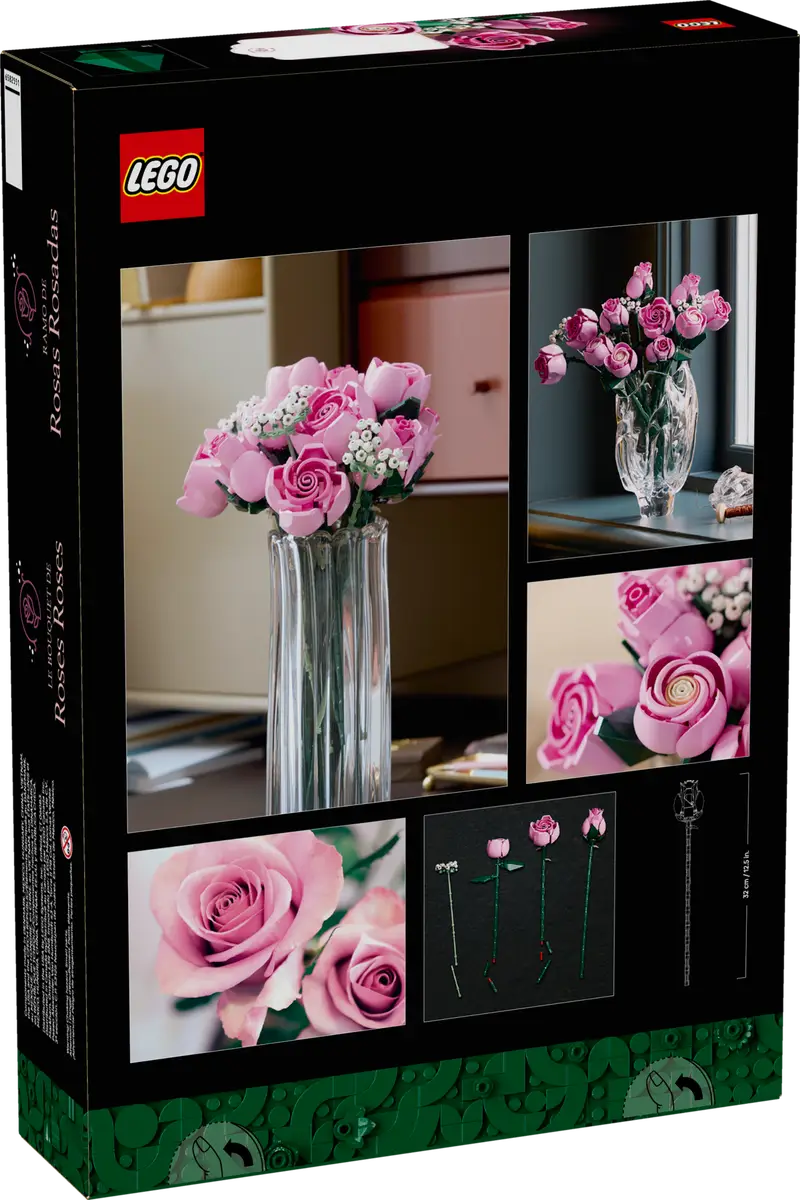 LEGO 10374 Bouquet of Pink Roses image 10