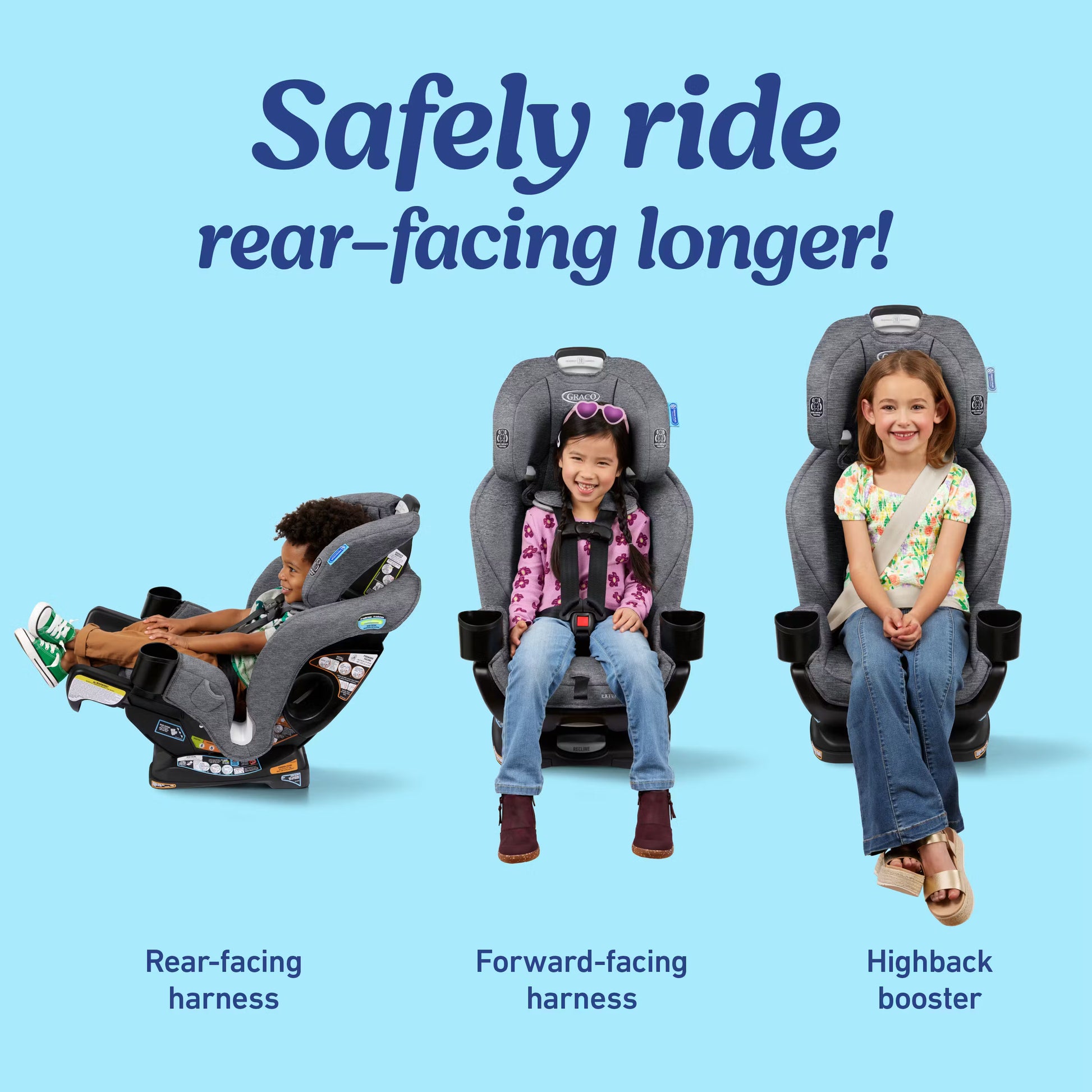 Graco Extend2Fit 3-in-1 Convertible Car Seat image 4