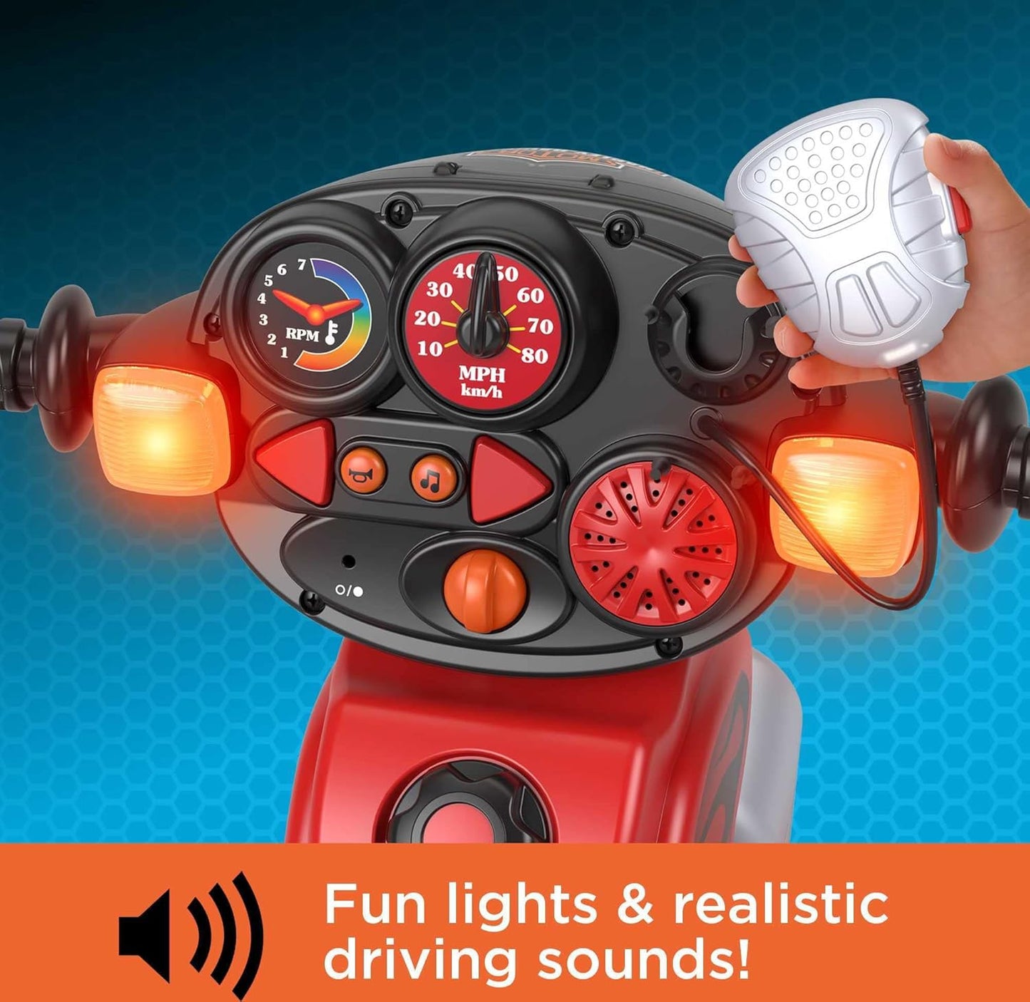 Fisher-Price Harley Davidson Toddler Tricycle Ride-On image 4