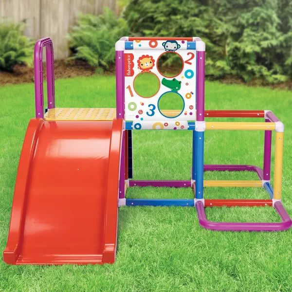 Fisher-Price Climbing Jungle Gym Play Set with Toss Game image 3
