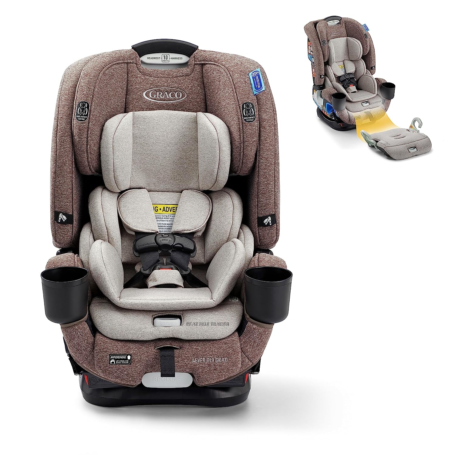 Graco 4Ever DLX Grad 5-in-1 Slim Car Seat image 7